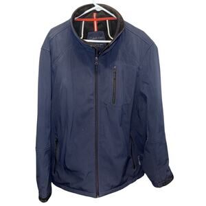Size XXL - Calvin Klein Soft-shell Jacket, - Blue
